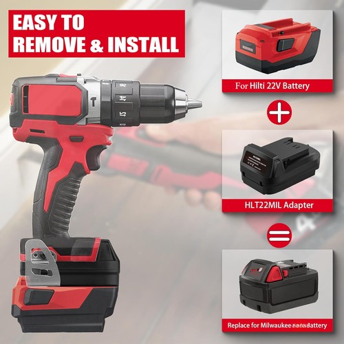 Battery adapter for - adapter, 22v