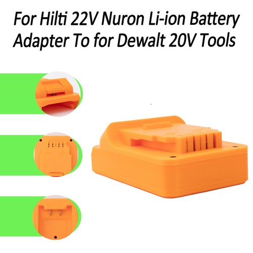 Adapter for hilti 22v nuron - adapter,