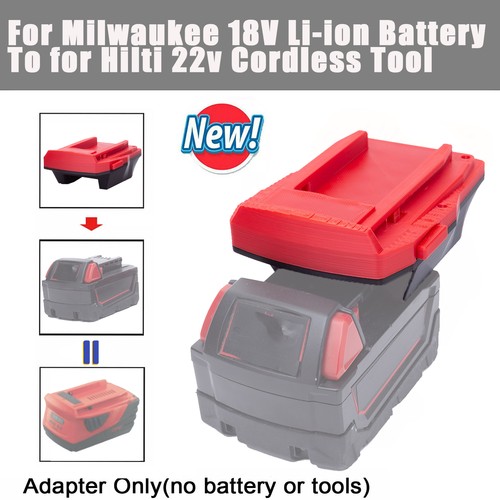 Adapter for milwaukee 18v - for,